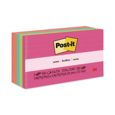 MMM6355AN NOTE,PST-IT3X5RLD,5PK,AST