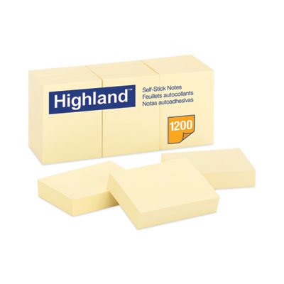 MMM6539YW NOTE,HLND,1 3/8X1 7/8,YW