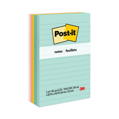 MMM6605PKAST NOTE,4X6 LINED, ASST ,PST