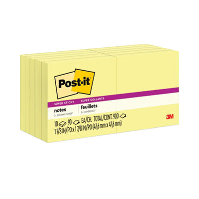 MMM62210SSCY PAD,POST-IT,1 7/8 X 1 7/8