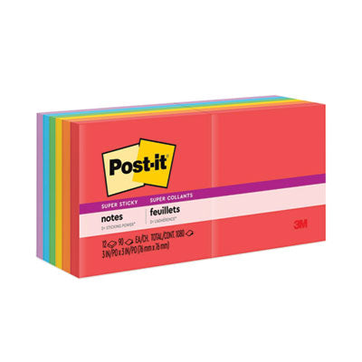MMM65412SSAN NOTE,SUPER STICKY 12PK,NE