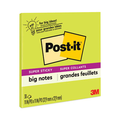 MMMBN11G PAD,BIG NOTE,11X11,NEGN