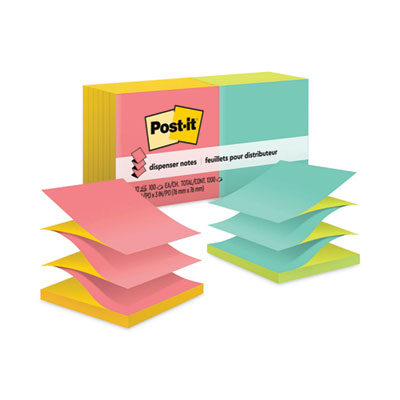 MMMR330NALT NOTE,POP-UP,3X3,12/PK,NE