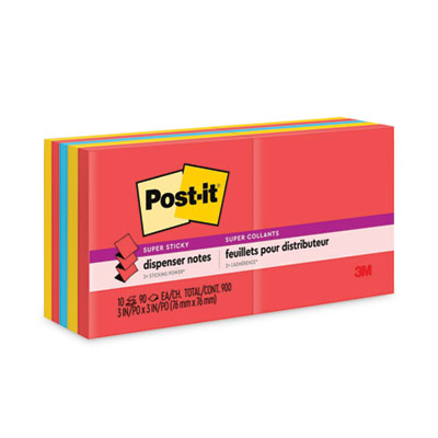 MMMR33010SSAN NOTE,3X3,POPUP,SS,10PK,NE