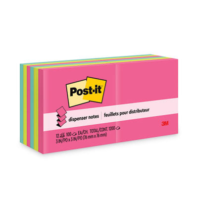 MMMR33012AN NOTE,3X3 100SHPD 12PK,NE