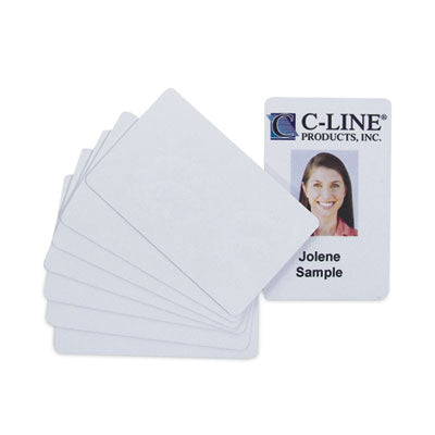 CLI89007 CARD,PVC,VDO,GRD,100,WHT