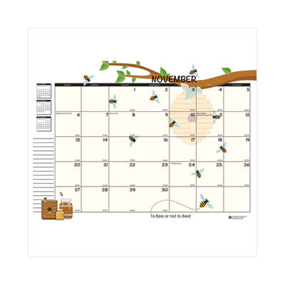 HOD266502 CALENDAR,ACAD HONEYCOMB M