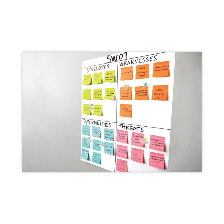 Vertical-Orientation Self-Stick Easel Pads, Unruled, (30) White 25 x 30 Sheets, 2/Carton