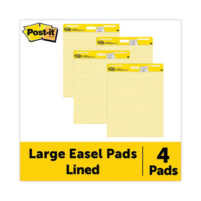 MMM561VAD4PK PAD,25X30, 4 PK,YW