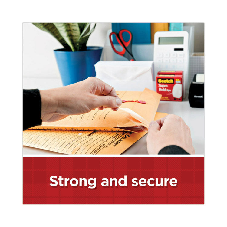 Transparent Tape, 1" Core, 0.75" x 83.33 ft, Transparent, 6/Pack
