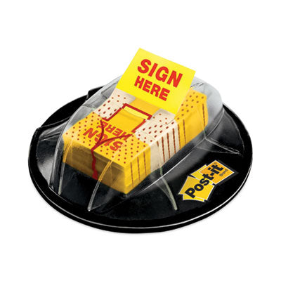 MMM680HVSH FLAG,SIGN HERE DISP,YL