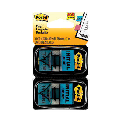 MMM680IH2 FLAG,INITIAL HERE, 2PK 50