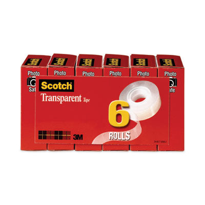 MMM6006PK TAPE,3/4 IN X 1296 IN,GLS