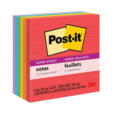 MMM6756SSAN PAD,POST-IT 4X4 6,NE