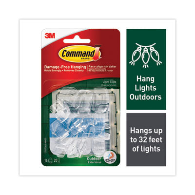 MMM17017CLRAWES CLIP,OUTDOOR,LGHTS,CLR