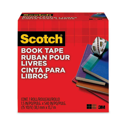 MMM845112 TAPE,BOOK,TRANS,1.5X15YDS