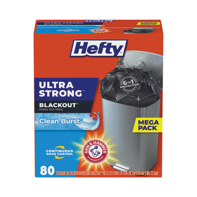 PCTE88352CT BAG,HEFTY,BLACKOUT,13GAL