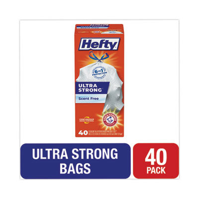 RFPE88338 BAG,HEFTY ULT,13GAL,TL,WH