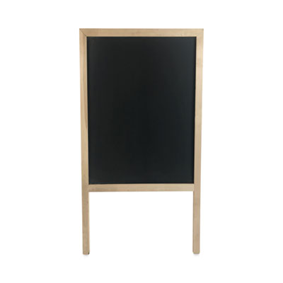 FLP31222 EASEL,42X24,CHALKBOARD,BK