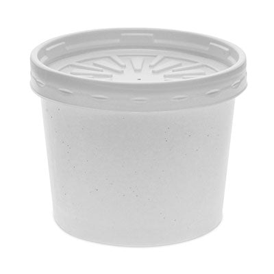 PCTD12RBLD CONTAINER,LID,FOOD,250,WH