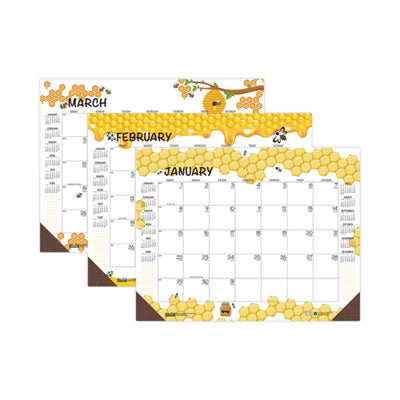 HOD1566 CALENDAR,HNYCMB DSK PAD,S