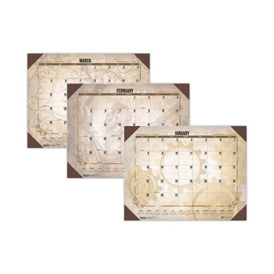 HOD157 CALENDAR,VINTAGE DESK PAD