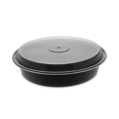 PCTNC948B CONTAINER,RND,48OZ,150,BK
