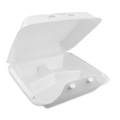 PCTYHLW09030000 CONTAINER,3COMP,LG,WH