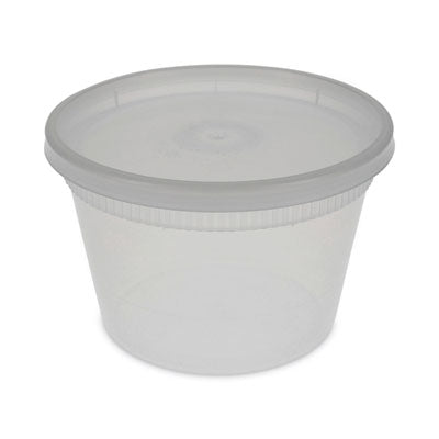 PCTYSD2516 CONTAINER,DELI,W/LID,16OZ