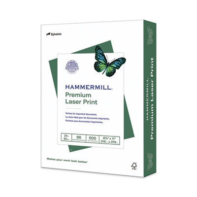 HAM104604 PAPER,LASERPRINT,WHT,LTR
