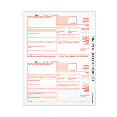 TOPL1098FEDS FORM,1098 MORTG,50