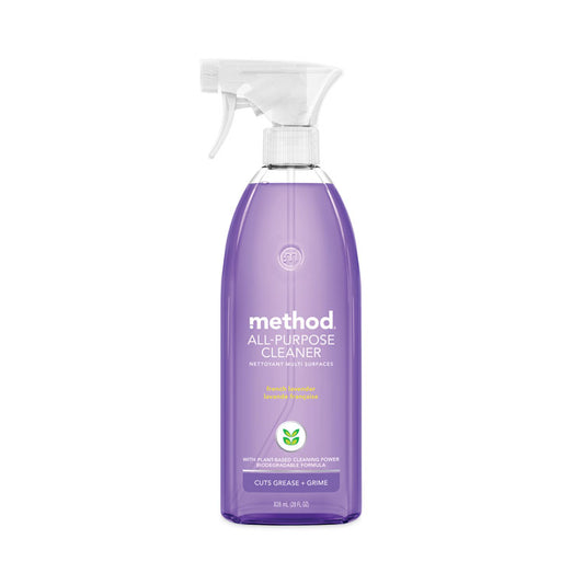 All-Purpose Cleaner, French Lavender Scent, 28 oz Spray Bottle