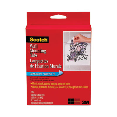 MMM7225 TAPE,WALL,MNTG,TAB,480/PK