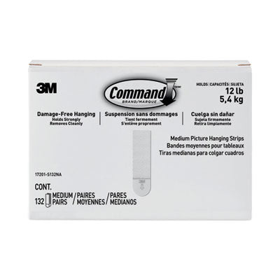 MMM17201S132NA HANGER,PICTURE STRIPS,WH