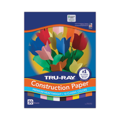 PAC103031 PAPER,CNST,9X12,50/PK,AST