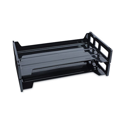 UNV08101 TRAY,DESKTP,LEGAL 2/PK,BK
