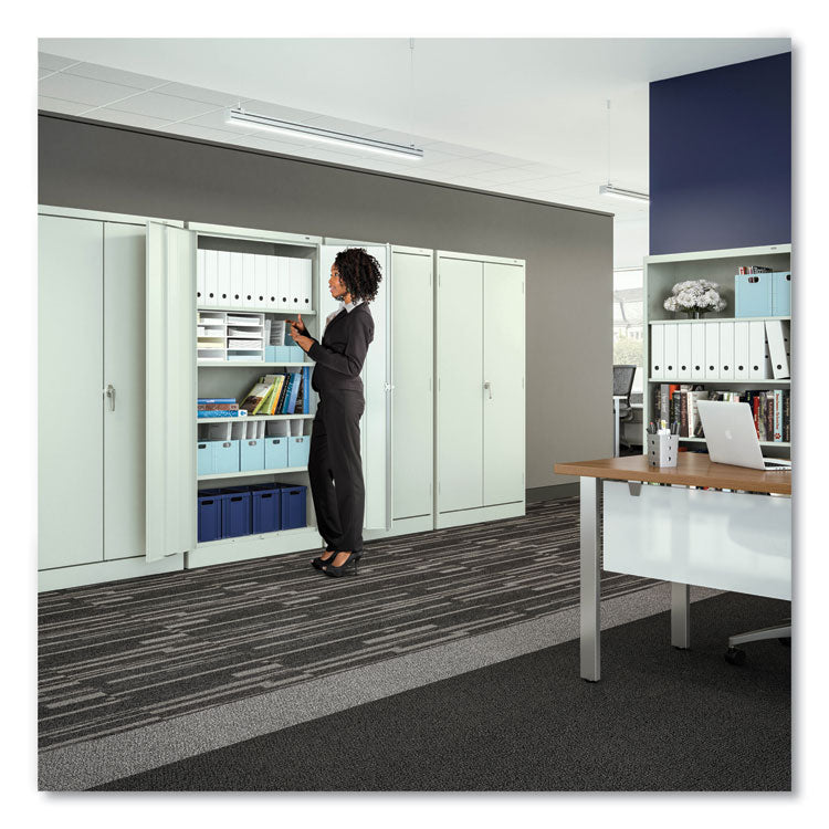 72" High Standard Cabinet (Unassembled), 36"w x 18"d x 72"h, Black