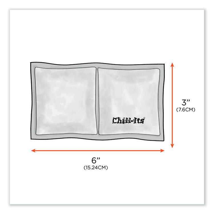 Chill-Its 6283 Rechargeable Phase Change Ice Pack, 6 x 3