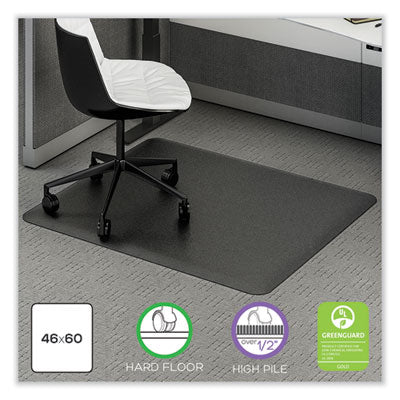 DEFCM24442BLKSS CHAIRMAT,SIT/STD,46X60,BK