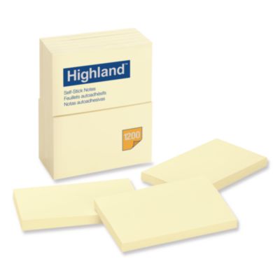 MMM6559YW NOTE,HLND,3X5,12/PK,YW