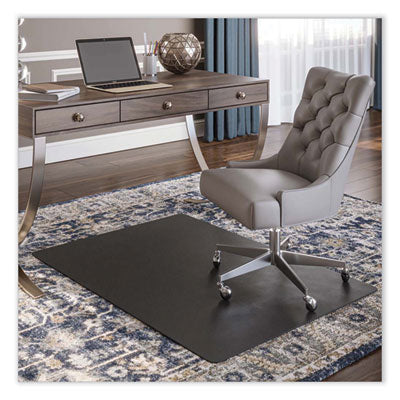 DEFCM14142BLK CHAIRMAT,SUPMAT,36X48,BK