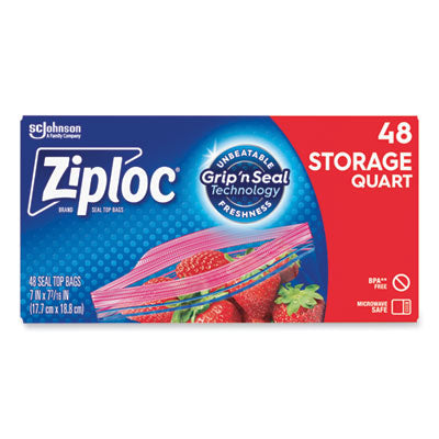 SJN314469 BAG,ZIPLOC STRG QUART