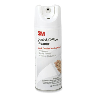 MMM573 CLEANER,SPRAY,DESK,15 OZ