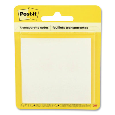 MMM600TRSPT NOTE,TRANSP,2-7/8",36SH