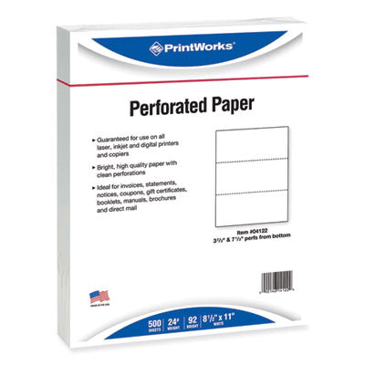 PRB04122CT PAPER,8.5X11,500/RM,5RM