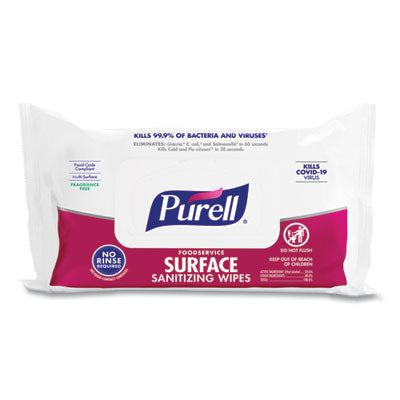 GOJ937112CT WIPES,SURFACE,12-72PK,WH
