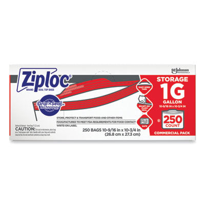 SJN364948 BAG,ZIPLOC STORAGE GALLON