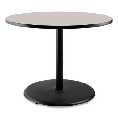 NPSCT13636RD1GY TABLE,30"H,GRY,BLK FR
