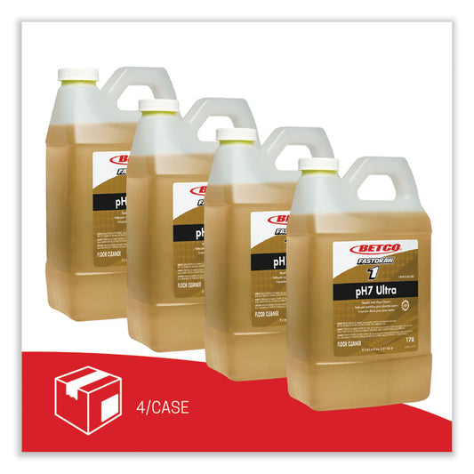 pH7 Ultra Neutral FastDraw Cleaner, Lemon Scent, 2 L Bottle (Each)