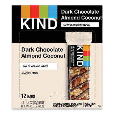 KND19987 FOOD,DRK CHOC ALMND & COC
